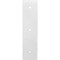 Ekena Millwork Hamilton Steel Bracket, Hammered White 2"W x 8"D x 8"H BKTM02X08X08HAHWH - alternate 2